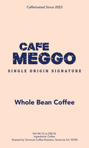 Cafe Meggo Signature Single Origin Whole Bean Coffee: Costa Rica - Cafe Meggo