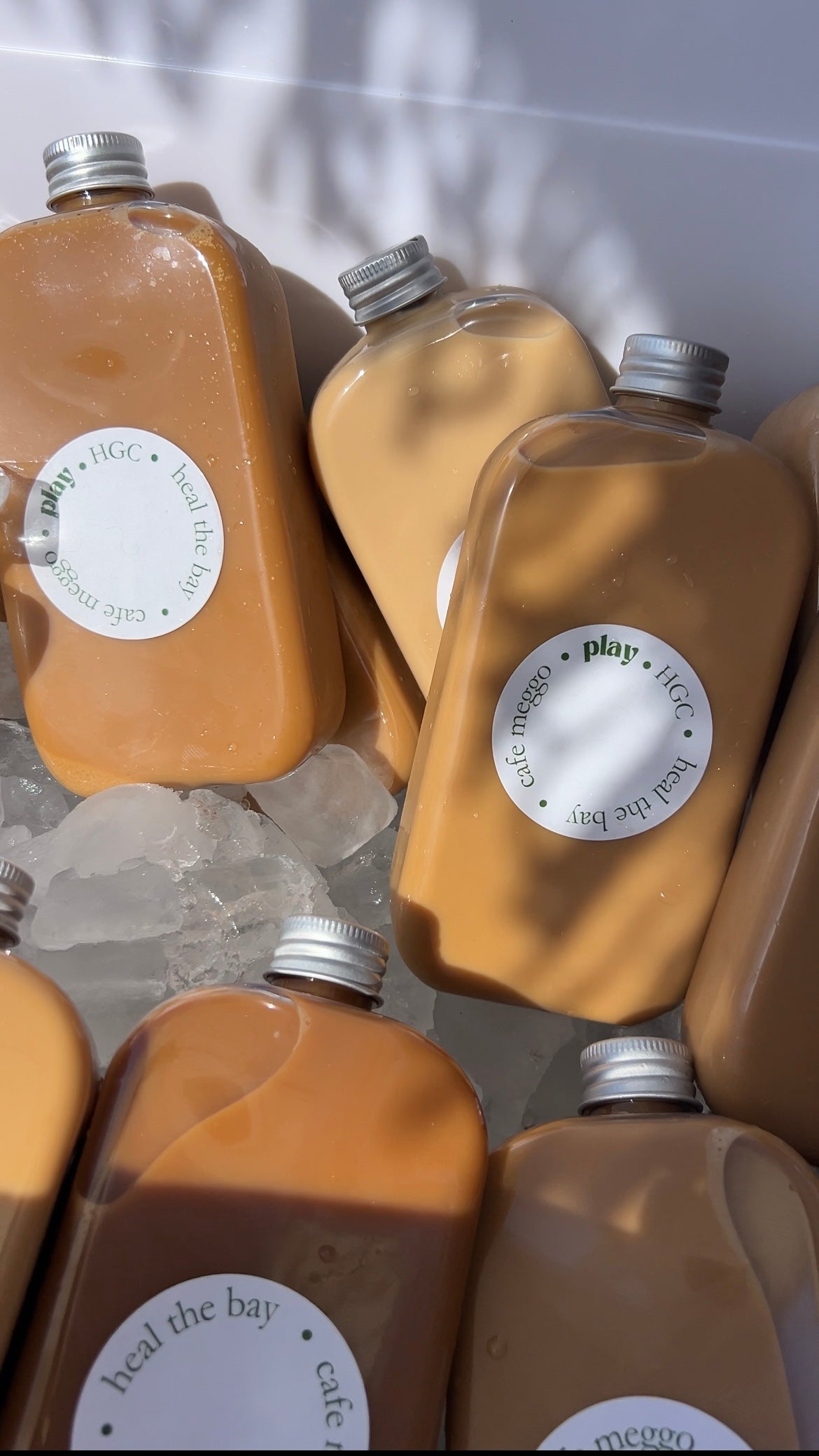 Specialty grade, fresh bottled lattes sold in Los Angeles, CA. 