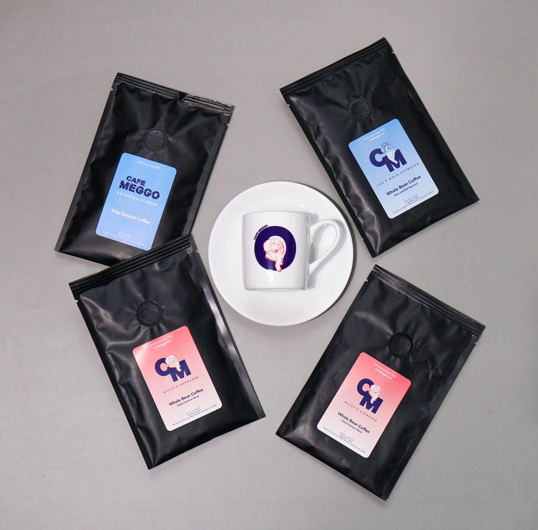 Coffee Sampler Pack (4) - Cafe Meggo